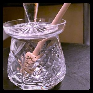 Crystal Honey Jar